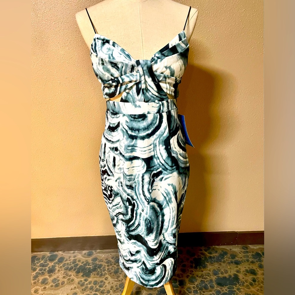 NWT marble print dress
